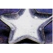 6" Star Dish - Plain